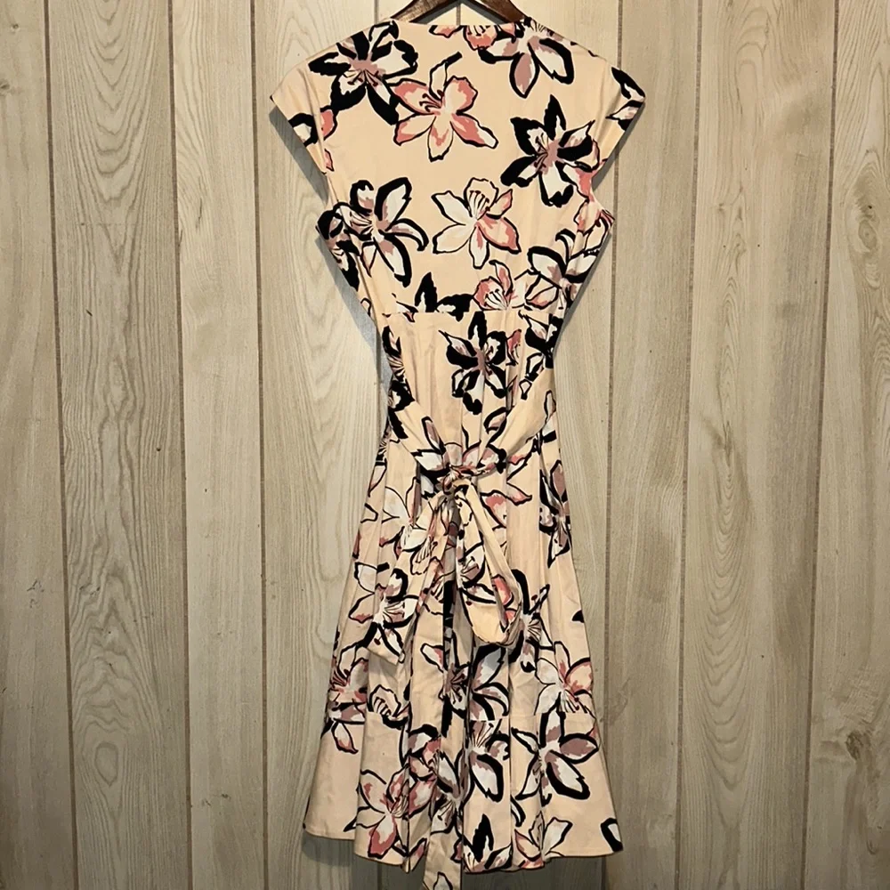 Kate Spade Tiger Lily Pink Wrap Dress - Picture 4 of 6